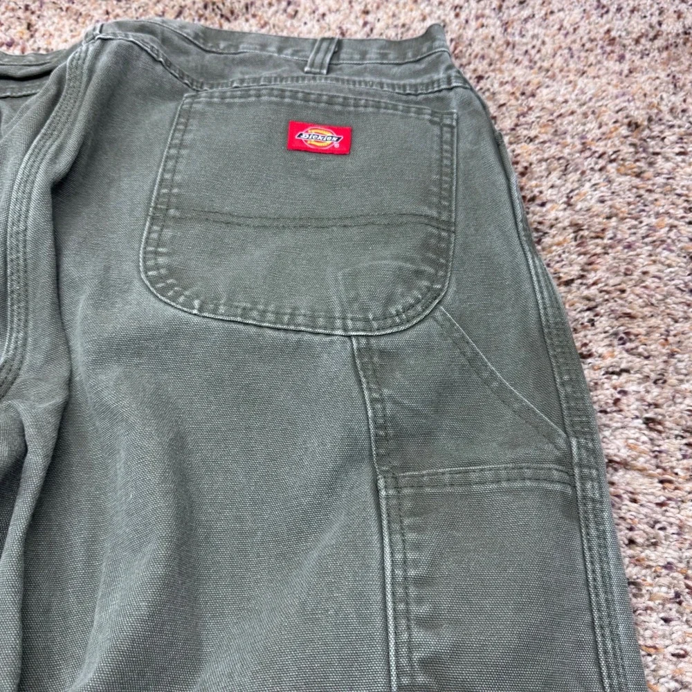 Dickies Carpenter Pants‎ Dark Green Mens 40x30 Work Utility Relaxed Fit